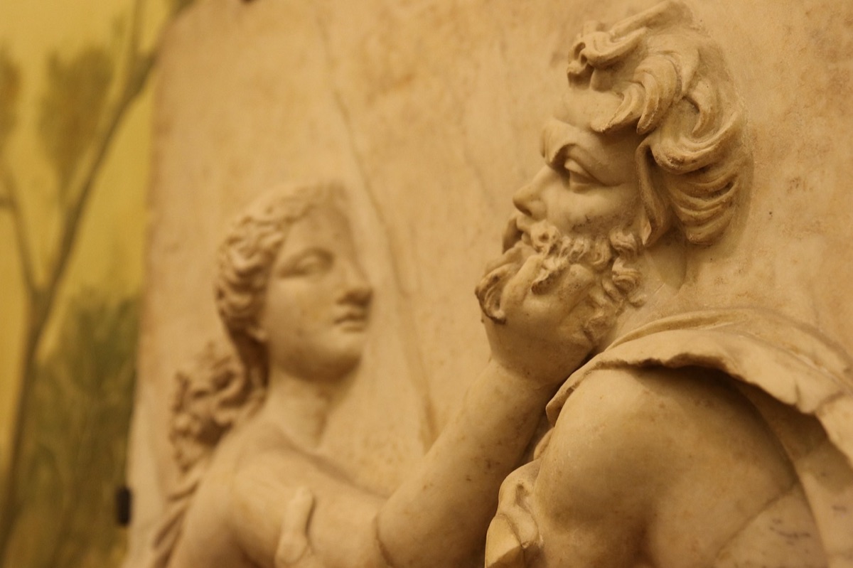 Picaso Sculpture in Museum