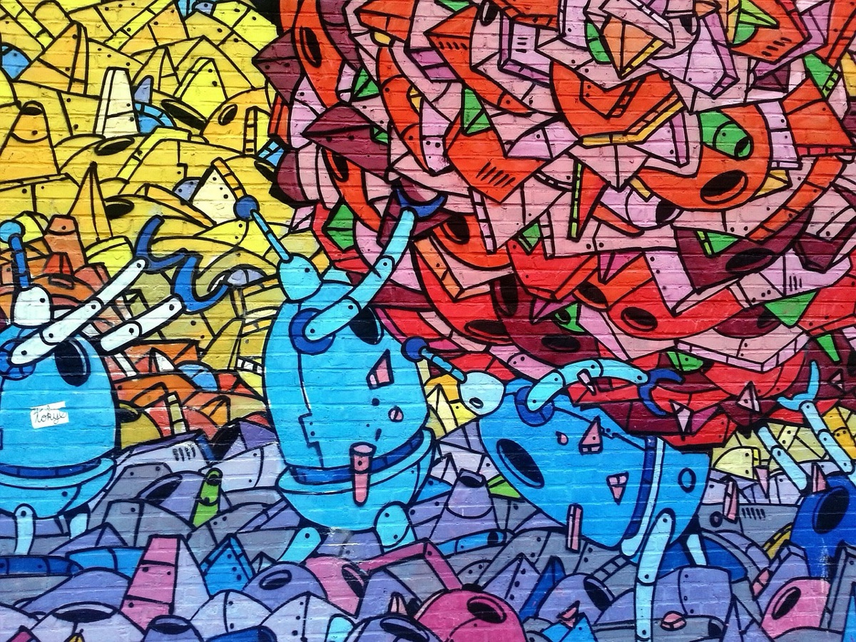 mural de picasso em barcelona