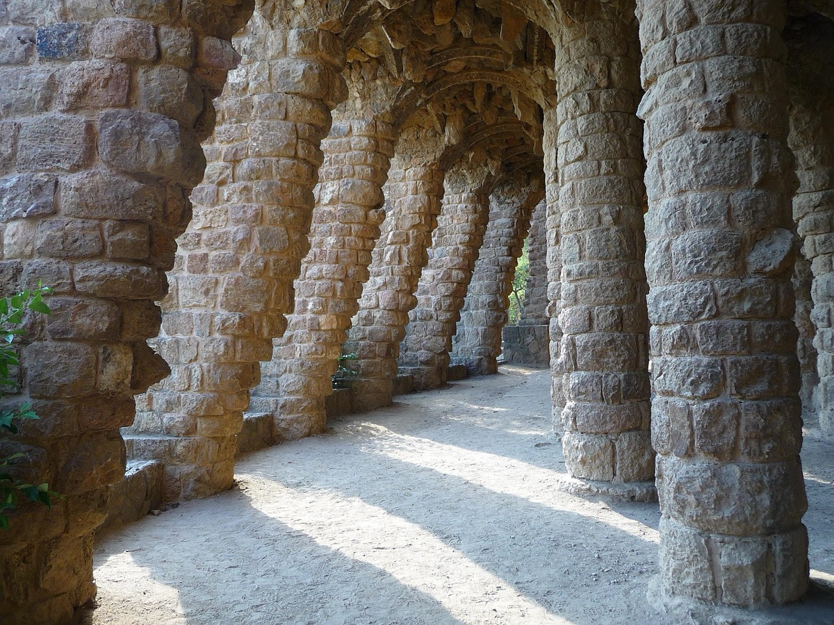 Gaudí architectural detail